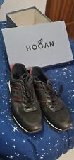 Scarpe Hogan H321 nero e rosso taglia 44/10