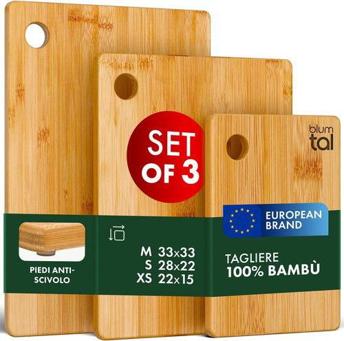 Set taglieri legno da - set, in