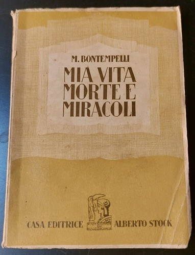 1931 massimo bontempelli mia - massimo,