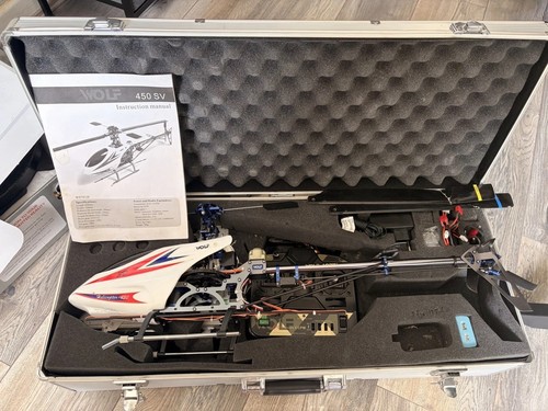 Wolf 450 elicottero rtf - wolf, sv