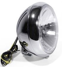 Faro proiettore 7" cromato H4