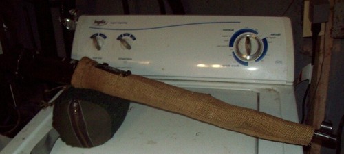 Mauser 98k rifle burlap - 98k,