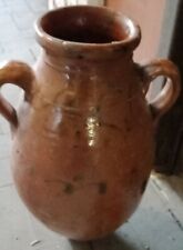 Antico Orte Quartara Bummulu Anfora In Maiolica Terracotta 