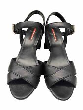 Prada scarpe tacchi sandali in pelle originali donna come nuovi