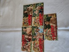 5 striscie Tarzan e le Amazzoni completa originale anni 50