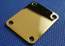 . NUOVA PIASTRA COLLO per Fender Stratocaster Telecaster Strat Tele Gold STR-NP-G