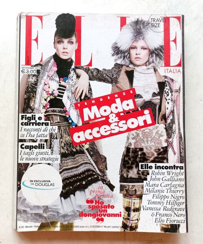Rivista elle tendenze - tendenze, &