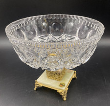 Centrotavola Alzatine soprammobile porta frutta cristallo molato onice Pakistan