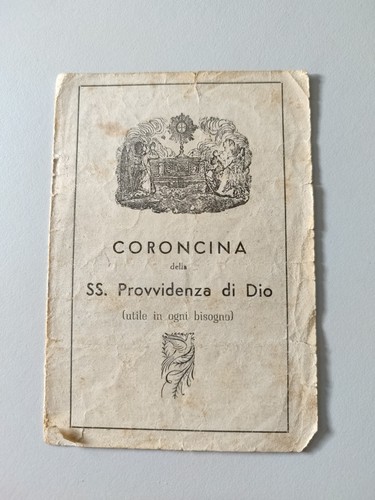 Coroncina della - , ss