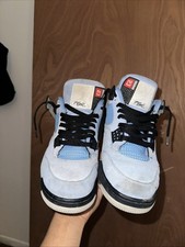 Jordan 4 University blu taglia