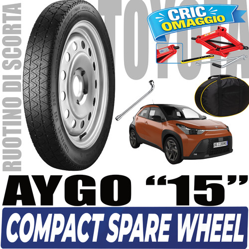 Ruotino scorta per toyota - ruotino,