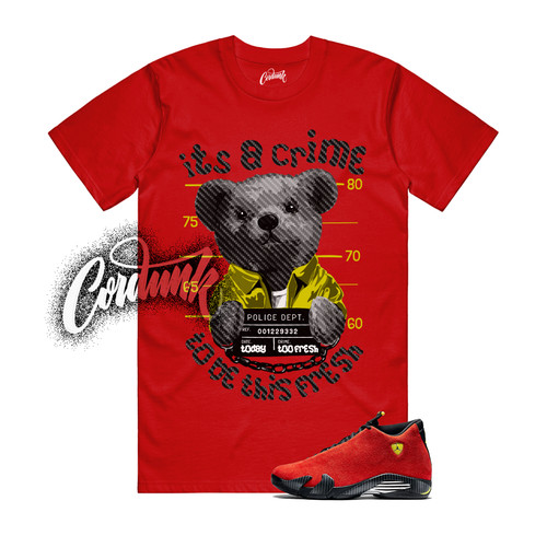 Shirt rossa nera gialla - rossa,
