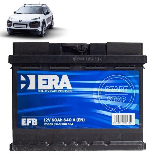Batteria 60ah efb per citroen - 60ah,