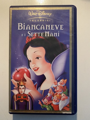 Vhs disney biancaneve - biancaneve, i