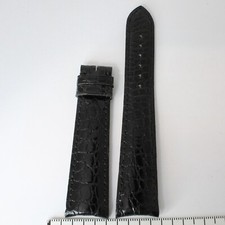 Cinturino Originale Baume & Mercier in Pelle Nera - Ansa 16/19