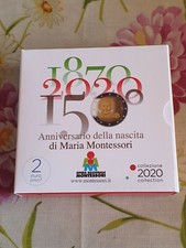 2 EURO ITALIA 2020 MARIA MONTESSORI VERSIONE PROOF