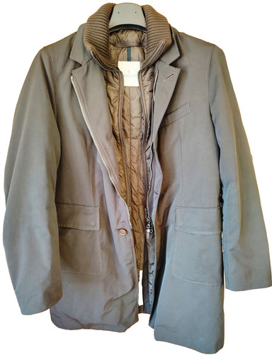 Giacca blu navy moncler - giacca,