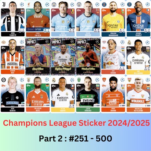 Topps champions league sticker - champions,