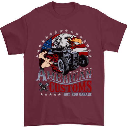 American customs hot rod - american,