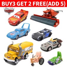 Disney Pixar Car McQueen Mater Kabuto Frank Mack pressofuso 1:55 collezione regalo di Natale