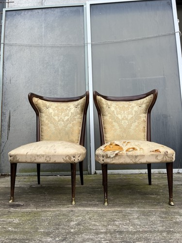 Coppia poltroncine vintage - coppia,