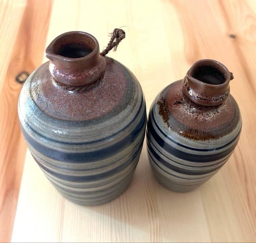 Set bottiglie di sake - bottiglie,