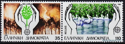 Francobolli grecia 1986 - -,