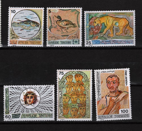 Tunisia 1976 mosaici - tunisia,