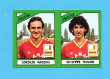 PANINI CALCIATORI 1987-88-Figurina n. 412-MOSSINI+MANARI-MESSINA-NEW VELINA