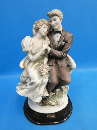 Figurina matrimonio giardino - figurina,