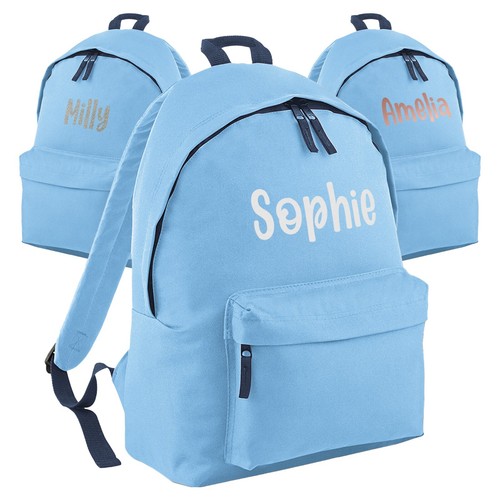 Zaino personalizzato blu cielo - zaino,