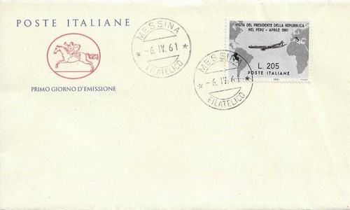 Italia fdc 1961 - 205,
