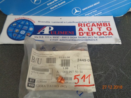 A0009975034 vite fissaggio - vite, di
