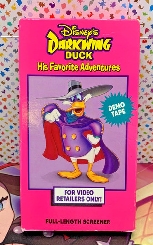 Darkwing duck vhs - darkwing,