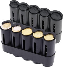 2 Pezzi Scatola per Monete Distributori Portamonete Classificatore Di Monete Por