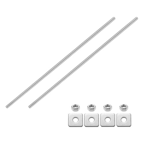 Barre filettate m10x450mm - filettate,