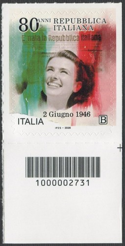 Italia 2026 anniversario - 2026:, 80°