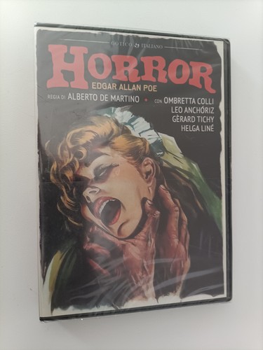 Dvd horror edgar allan poe - horror,