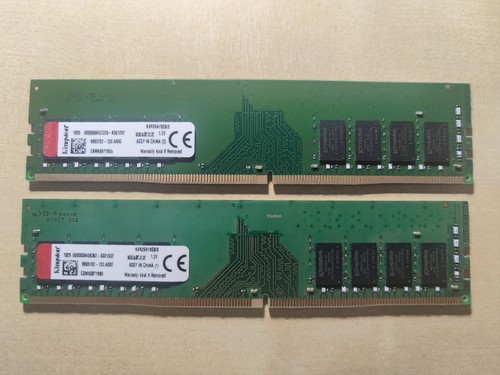 Kingston 16gb 2x8gb 2666mhz - 2x8gb,