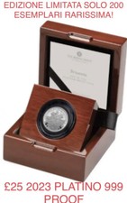 Sterlina 2023 Oro Platino £25