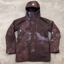 Burton GORE-TEX Radial Snowboard Jacket Mens Small Thermolite 149931 Hooded