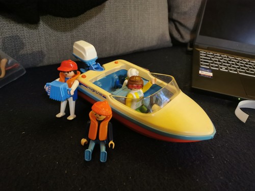 Playmobil set barca motore - barca,