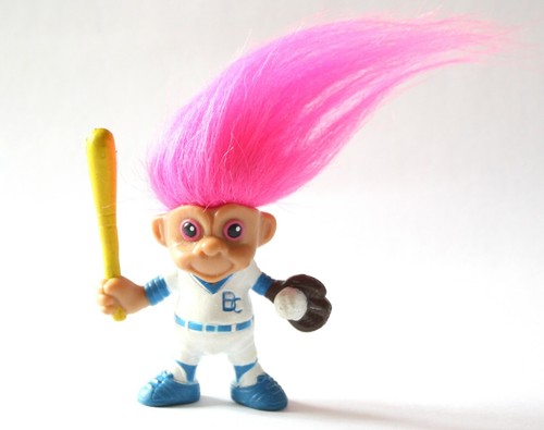 Trolls vintage troll baseball - troll,