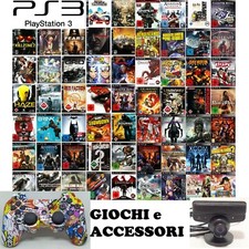 PS3 PLAYSTATION 3 GIOCHI ACCESSORI e CONTROLLER A SCELTA - SPEDIZIONE RAPIDA