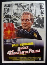 manifesto BRONX 41° DISTRETTO DI POLIZIA Paul Newman edward asner M302