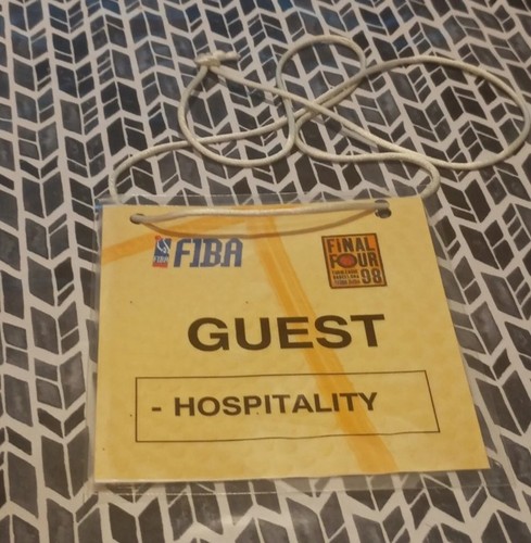 Acreditación vip final four - acreditaciÓn,