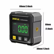 Goniometro Inclinometro Digitale Laser Tascabile Magnetico 360 Gradi Livello IT