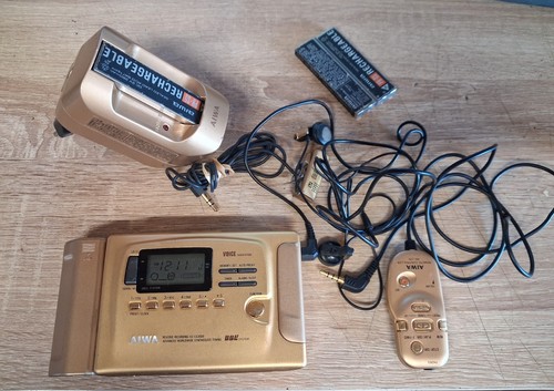 Aiwa ex3000 gold walkman k7 - gold,