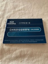 Festina Chronograph Calendar IFM0S10 Manual Instruction Istruzioni NOS