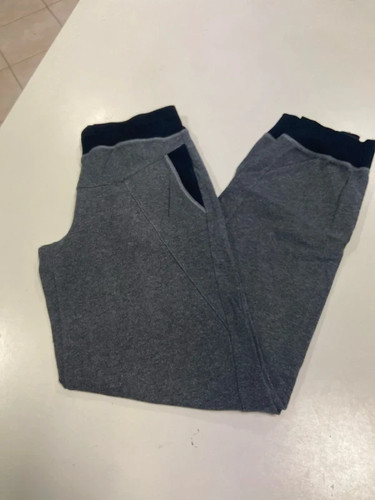 Pantaloni tuta grigio nero